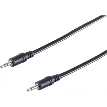 S/CONN maximum connectivity Klinken-Kabel-2 Klinkenstecker 3,5mm Stereo, 5m (30812-5)