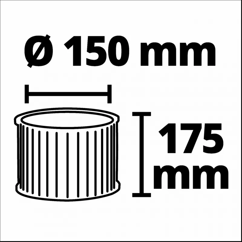Einhell klostuotas filtras L klasė 2351126