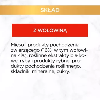 GOURMET Gold Sauce Delight Beef šlapias kačių ėdalas - 85 g