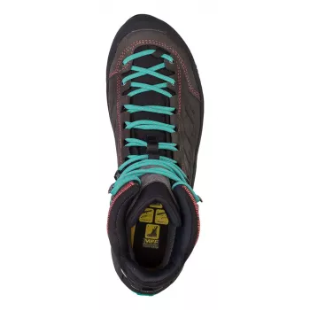 Salewa MTN Trainer Mid GTX Female Adult Black Blue Leather Suede Vibram WTC