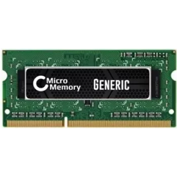 CoreParts MMKN004-4GB atminties modulis 1 x 4 GB DDR3 204-pin SO-DIMM