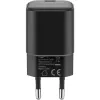 Goobay Charger 65331 sieninis greitasis USB-C kroviklis, juodas