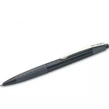 Schneider Loox Black rašiklis su segtuku, įtraukiamas, vidutinis, juodas, 20 vnt.