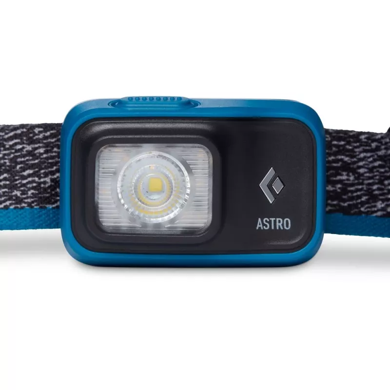 Žibintuvėlis ant galvos Black Diamond Astro 300 Black, Blue Headband