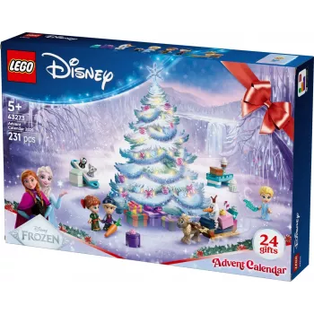 Konstruktorius LEGO Disney Frozen Advent Calendar 2025 rinkinys 43273 – 231 detalė, 4 minifigūrėlės, amžius 5+