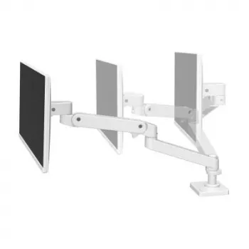 Ergotron LX Pro – laikiklio rinkinys (monitoriaus ranka) – LCD ekranams – aliuminis – baltas – ekrano dydis: iki 86,4 cm (iki 34 colių) (45-682-290)