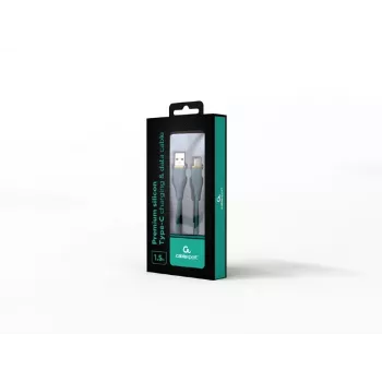 USB-C įkrovimo ir duomenų laidas, 1,5 m, žalias