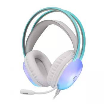 Ausinės White Shark GH-2444 Peacock-2 Baltos