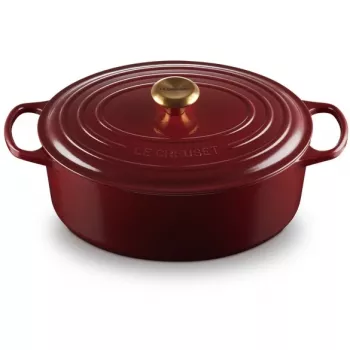 Le Creuset Signature Skrudintuvas ovalus 31cm rhone (21178319494441)