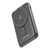 Powerbank Vention 10000mAh Magnetinis Belaidis 20W, 1×USB-C, belaidis įkrovimas, juoda