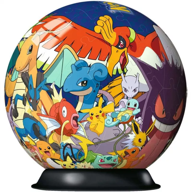 Ravensburger Pokemon 3D dėlionė 72 vnt. Animaciniai filmai