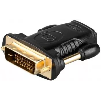 Goobay HDMI/DVI-D adapteris, HDMI standartinis lizdas (A tipas) -> DVI-D (24+1) kištukas (68931)
