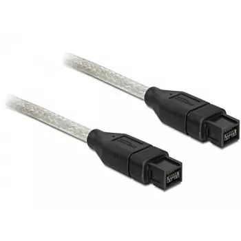 FireWire kabelis DeLOCK FireWire B/B 1,0 m pilkas