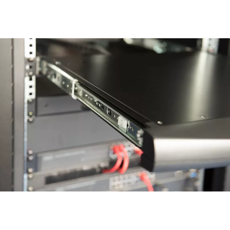 KVM konsolė Digitus 19 colių LCD 8 prievadų VGA US klaviatūra