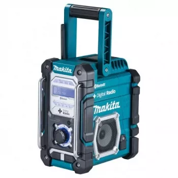 Maitinimo radijas Makita DMR112, juodas, turkiozinis