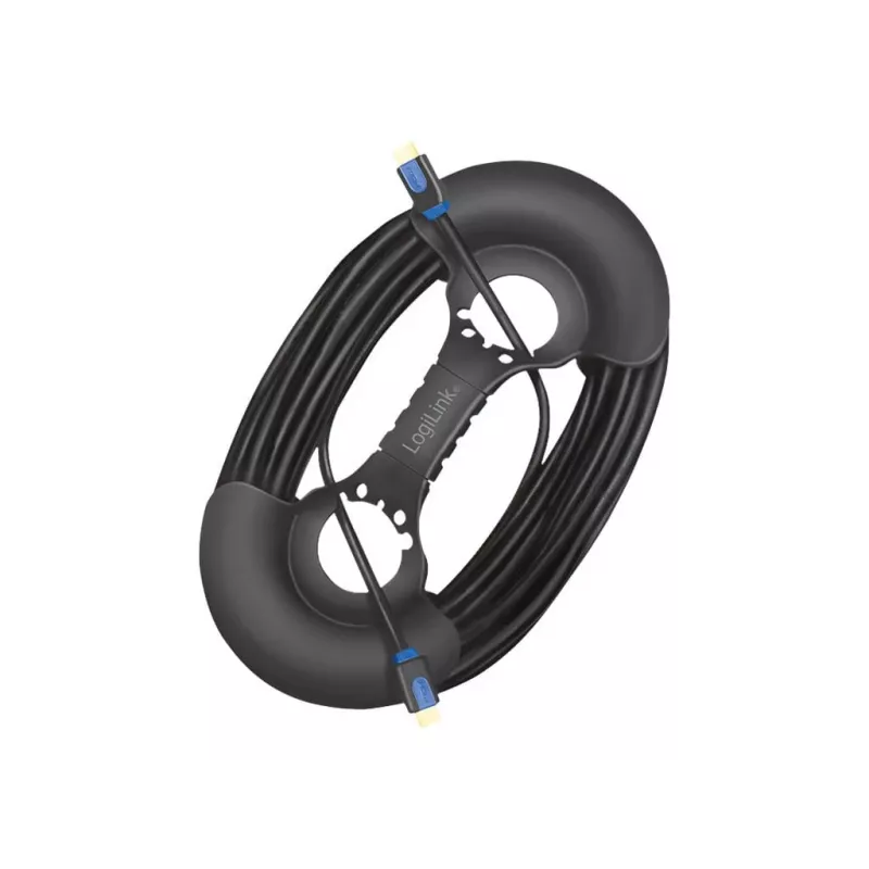 Kabelių organizatorius LogiLink KAB0068 Universal Black, polipropilenas, 1 vnt.