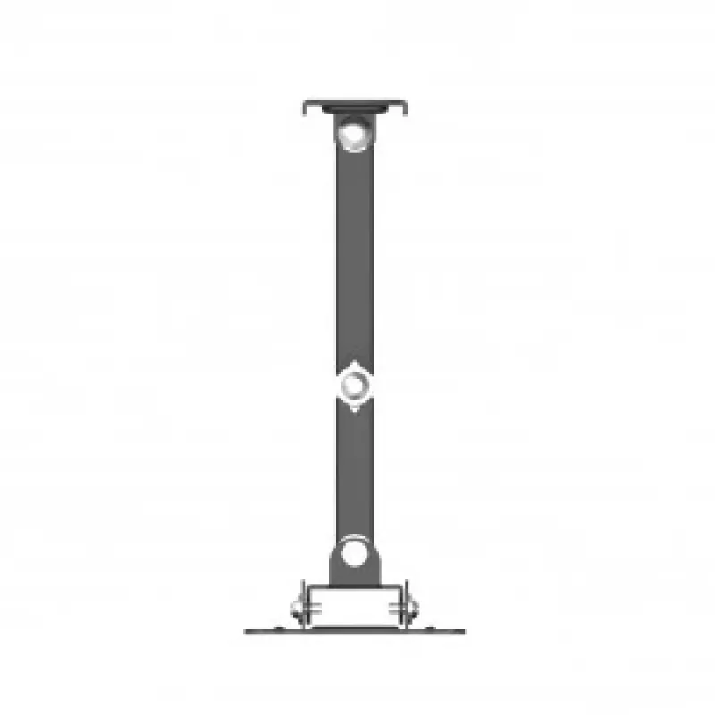Laikiklis televizoriui LCD/LED 10-27 inch 15KG AR-82 reguliavimas vertikalus/horizontalus 28cm