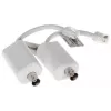 Vaizdo signalo keitiklis DAHUA LR1002, baltas, 56×27×21 mm