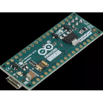 Arduino mikrovaldiklio plokštė Micro be jungties ATmega32u4 (A000093)