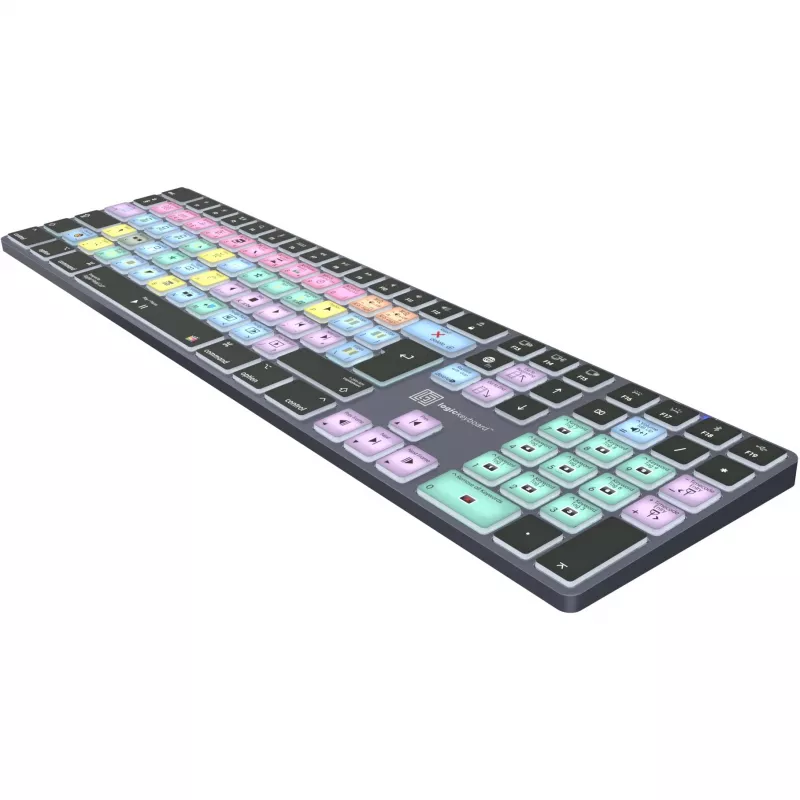 LogicKeyboard Apple Final Cut Pro X Titan UK (Mac) (LKB-FCPX10-TM-UK) – klaviatūra, skirta profesionaliam montažui