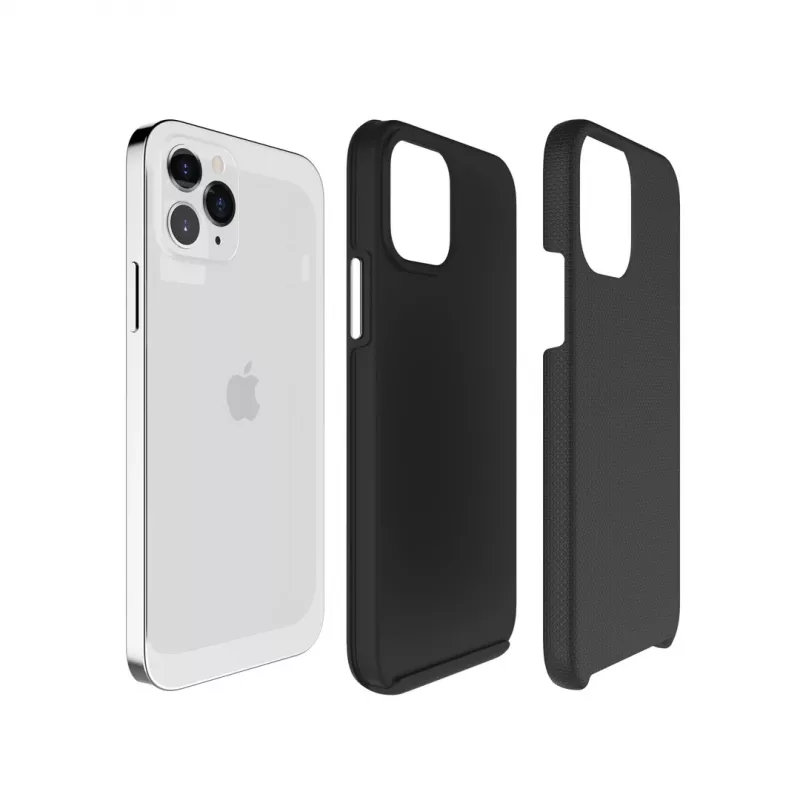 Apsauginis dėklas telefonui Devia KimKong Series, skirtas iPhone 12 Pro Max, juodas