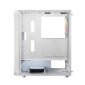 Logic Portos ARGB Minidi USB 3.0 korpusas baltas