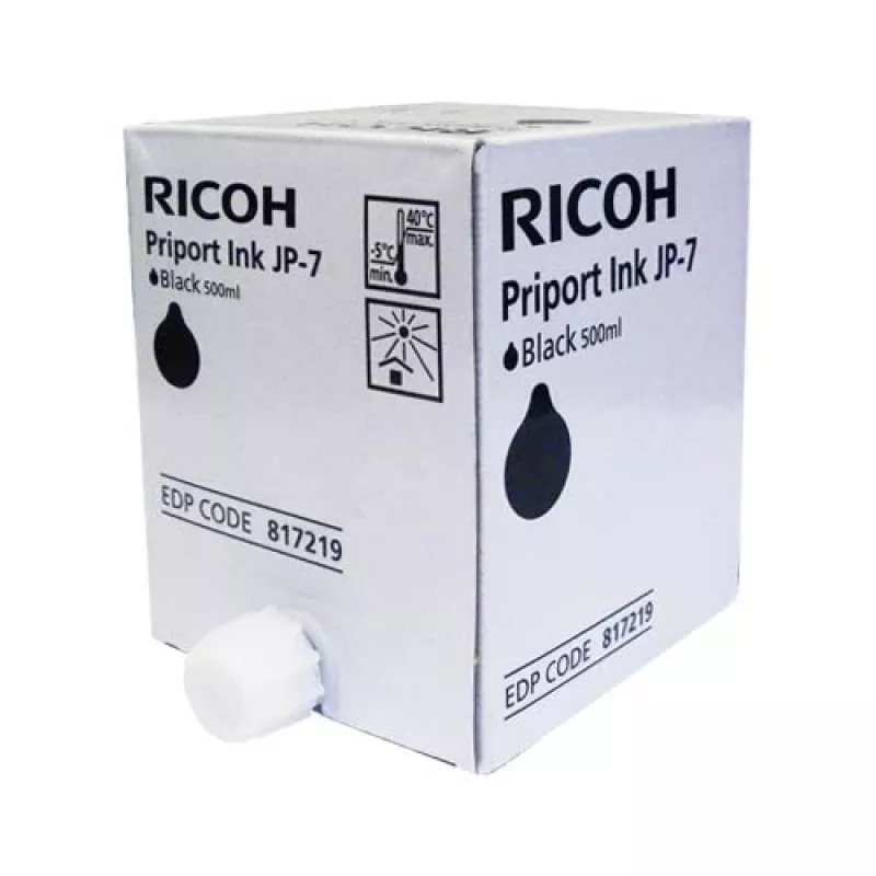 Ricoh JP7 - 500 ml - Juodas - Tonerio papildymas - skirta Priport JP 750, JP750