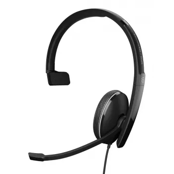EPOS ADAPT 135 USB II ausinių rinkinys su laidu, juostine galvos juosta, biurui / skambučių centrui, USB Type-A, juoda