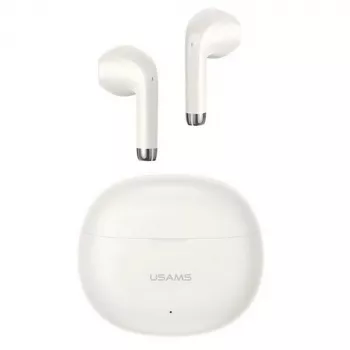 Usams US-YO17 Rhymbo Series TWS ausinės, BT5.3, smėlio spalvos