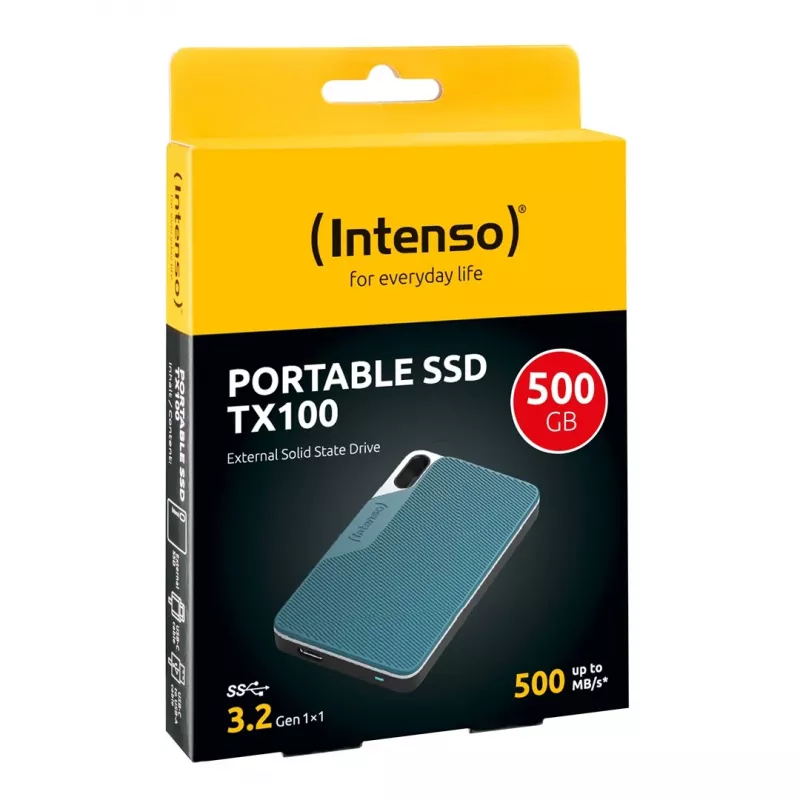 Išorinis kietasis diskas INTENSO TX100 500 GB
