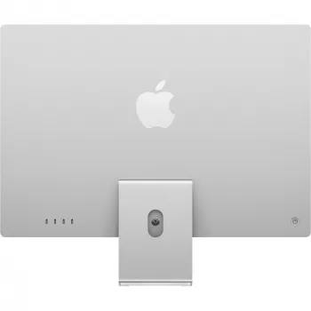 Apple iMac 24 inch sidabrinis / M4 8-Core CPU 8-Core GPU / 16 GB RAM / 256 GB SSD / klaviatūra Vokiečių / MM2 / 1 Gb Ethernet