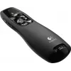 Belaidis pristatymo įrenginys Logitech R400 su raudonu lazeriniu žymekliu