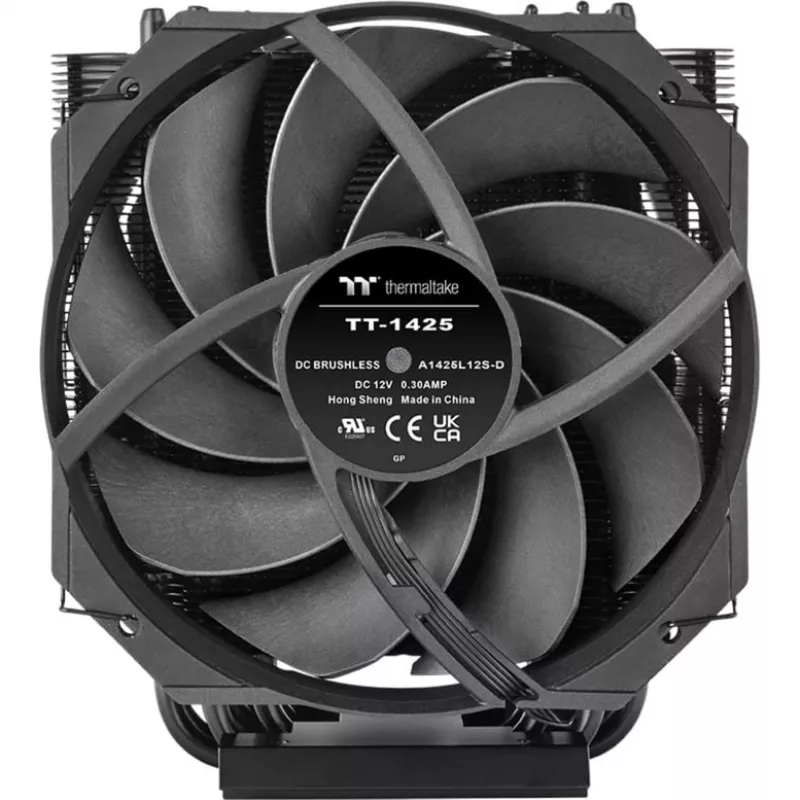 Thermaltake Cooler WAir Intel LGA4677 ir AMD sTR5/SP6 juodas - procesoriaus aušintuvas (CL-P140-CA14BL-A)