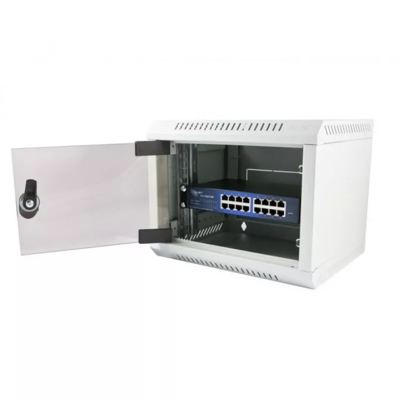 Valdomas jungiklis ALLNET 112534 L2 Gigabit Ethernet 16 prievadų 19 inch juodas