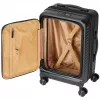 Kelioninis lagaminas Rivacase 8180 Clark ECO – rankinis bagažas, kietas korpusas, juodas