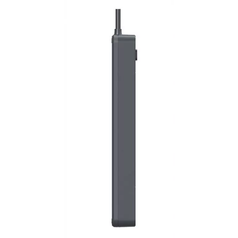 TRACER Power Line+ apsauginis ilgintuvas su USB 1,5 m (4 kištukiniai lizdai + 3x USB A, 5V 2,4A)