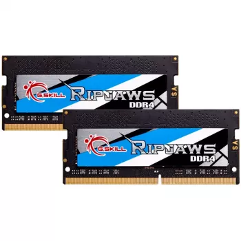 G.Skill Ripjaws DDR4 32 GB (2×16 GB) SO-DIMM 3200 MHz PC4-25600 atminties rinkinys