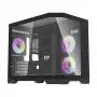 Darkflash FT418 kompiuterio korpusas + 6 aRGB ventiliatoriai (juodas)