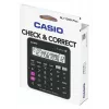 Stalinis skaičiuotuvas CASIO MJ-120D PLUS – 12 skaitmenų, baterija/saulė, 35 klavišai, mokesčių ir kvadratinės šaknies funkcijos, juodas