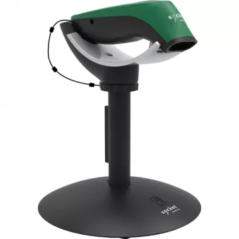 Nešiojamas brūkšninių kodų skaitytuvas Socket Mobile SocketScan S740 — 1D/2D LED, belaidis Bluetooth, AA NiMH baterija, 117 g, juoda/žalia