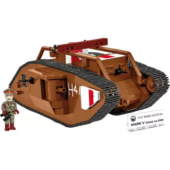Konstrukcinis rinkinys Cobi Building Blocks Mark V Male NO 9199 — 844 dalių