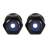 LogiLink IP68 lauko korpusas Keystone moduliams ir jungtims, plastikas, poliamidas, juodas, IP68, 140 mm, 36 mm, 36 mm