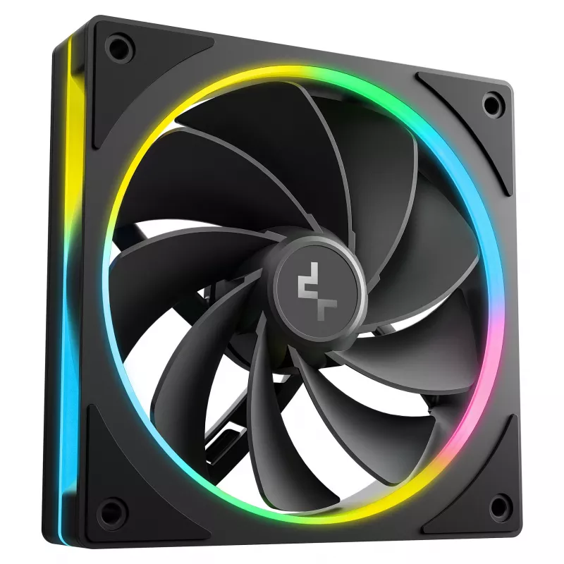 Kompiuterio korpusas DeepCool CL6600 Black – ATX/micro-ATX/Mini-ITX, ATX/PS2/SFX/SFX-L maitinimo šaltiniai, 140 mm priekiniai ventiliatoriai, 120/140 mm viršuje/gale, 2.5/3.5 colio diskai