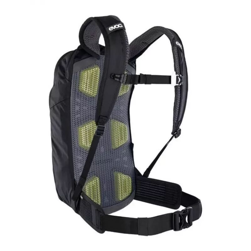 Kuprinė dviračiams EVOC Stage Black Nylon 12L su 2L hidratacijos sistema
