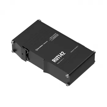 Teltonika RUT142 pramoninis maršrutizatorius su WiFi 4, RS232, 2x RJ45 100Mb/s, IP30