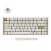 Belaidė mechaninė klaviatūra Keychron K2 Special Edition White RGB Backlit, kompaktiškas 75 % išdėstymas