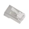 Lanberg PLS-5000 RJ-45 kištukas, ekranuotas, nerūdijantis plienas, skaidrus