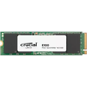 Micron Crucial E100 - SSD - 2 TB - vidinis - M.2 2280 - PCIe 4.0 x4 (NVMe) (CT2000E100SSD8-T)