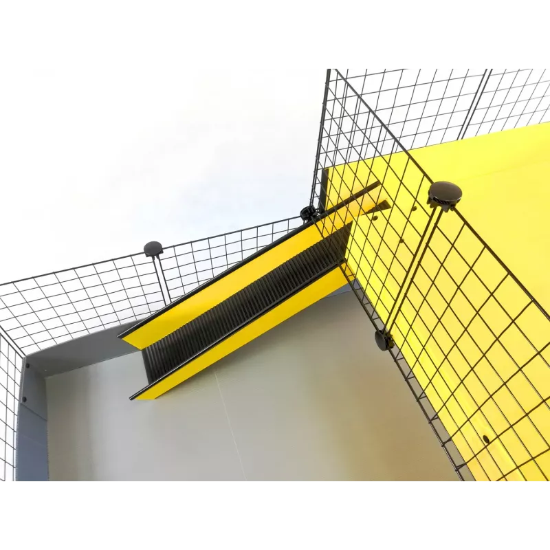 C&C modulinis narvas vieno aukšto 4x2 + Loft 2x1 + Juodi laipteliai