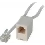 ISDN telefono ilginimo modulinis kabelis ShiverPeaks 70230-8/4W — 8/4 laidų, RJ jungtimi, 10 m